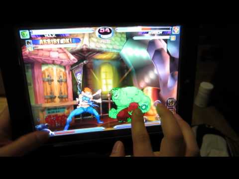 Marvel VS Capcom 2 GamePlay On The iPad