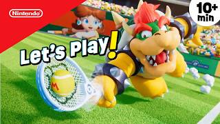 Can We Defeat Bowser?! 😲 Let’s Play Mario Tennis Fever | Play Nintendo