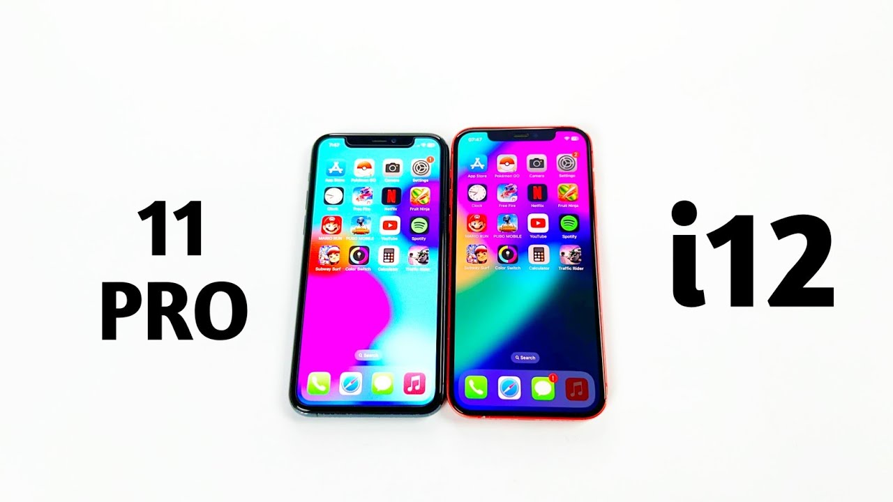 iPhone 12 vs iPhone 11 Pro - Speed Test