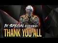1K SUBSCRIBE COMPLETE SPECIAL GIVEWAY #BANTY25GAMING #FFLIVE #FREEFIERLIVE