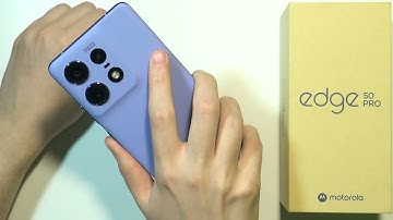 Hoe de zaklamp op de Motorola Edge 50 Pro in- en uitschakelen