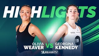 Weaver V Kennedy Psa Squash Tour Finals 202425 Sf Highlights