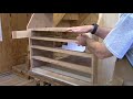 Penn Chippendale Slant Front Desk Lid Support & Breadboard Step 5 Penn Chippendale Slant Front Desk Lid Support & Breadboard Step 5