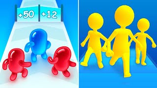 Join Blob Clash 3D Vs Join Clash 3D🔵🟠🔴Walkthrough Android IOS Max Update Gameplay