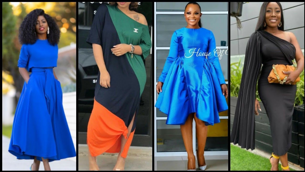 Gorgeous styles for plain fabrics 2023