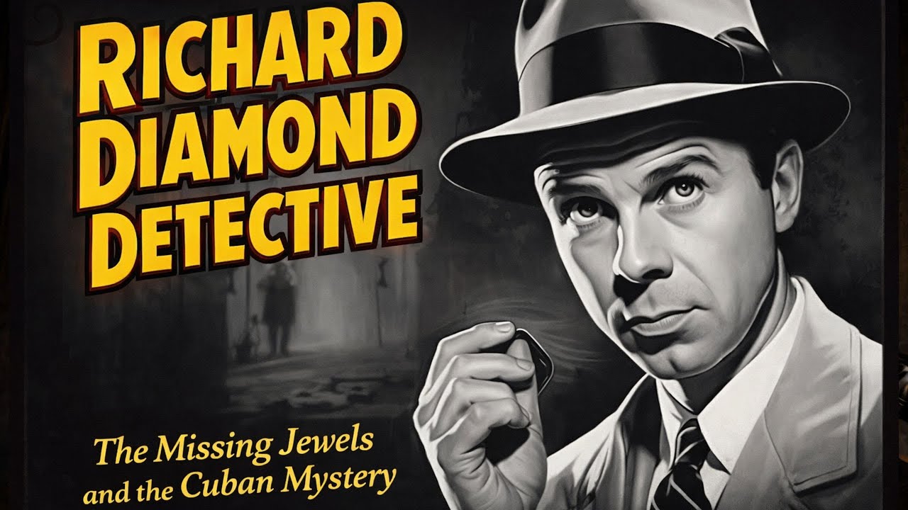 Richard Diamond Detective: The Missing Jewels and the Cuban Mystery - Old Time Radio