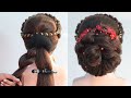 latest juda hairstyle for women | new bun hairstyle