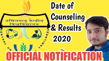 CUTN | CUCET | COUNSELING