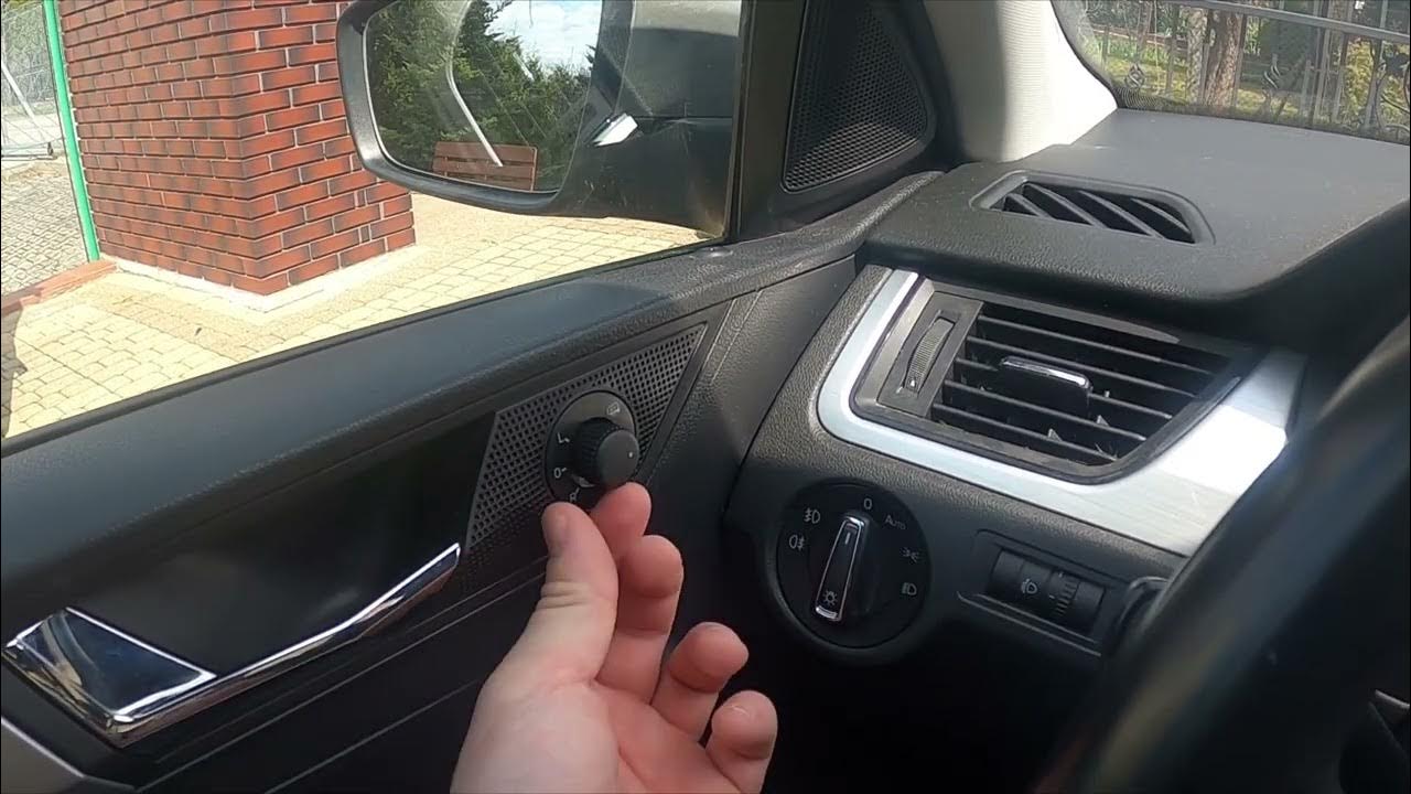 How to Enable or Disable Side Rear View Mirrors Heating in Skoda Rapid