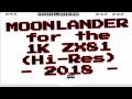 Moonlander for the 1K (Hi-Res) ZX81 from Dr. Beep (2018) - YouTube