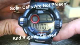 Casio G Shock Riseman G9200 Vs. Replica Comparison - Review
