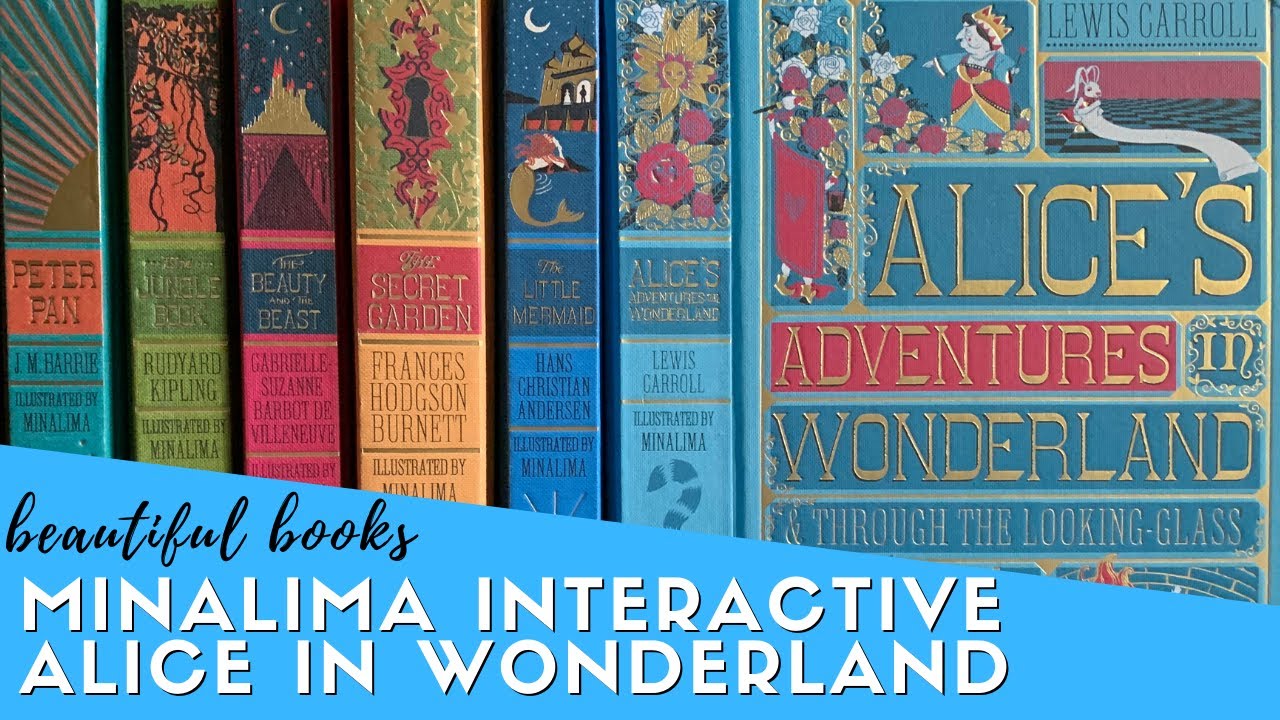 Minalima S Delightful Interactive Alice In Wonderland Beautiful Books Youtube