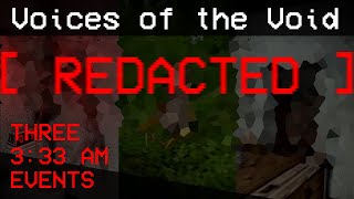 Voices of the Void: Three 3:33am Events