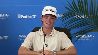 Jackson Koivun Admits Wyndham Is a Presidents Cup Audition Jackson Koivun Admits Wyndham Is a Presidents Cup Audition