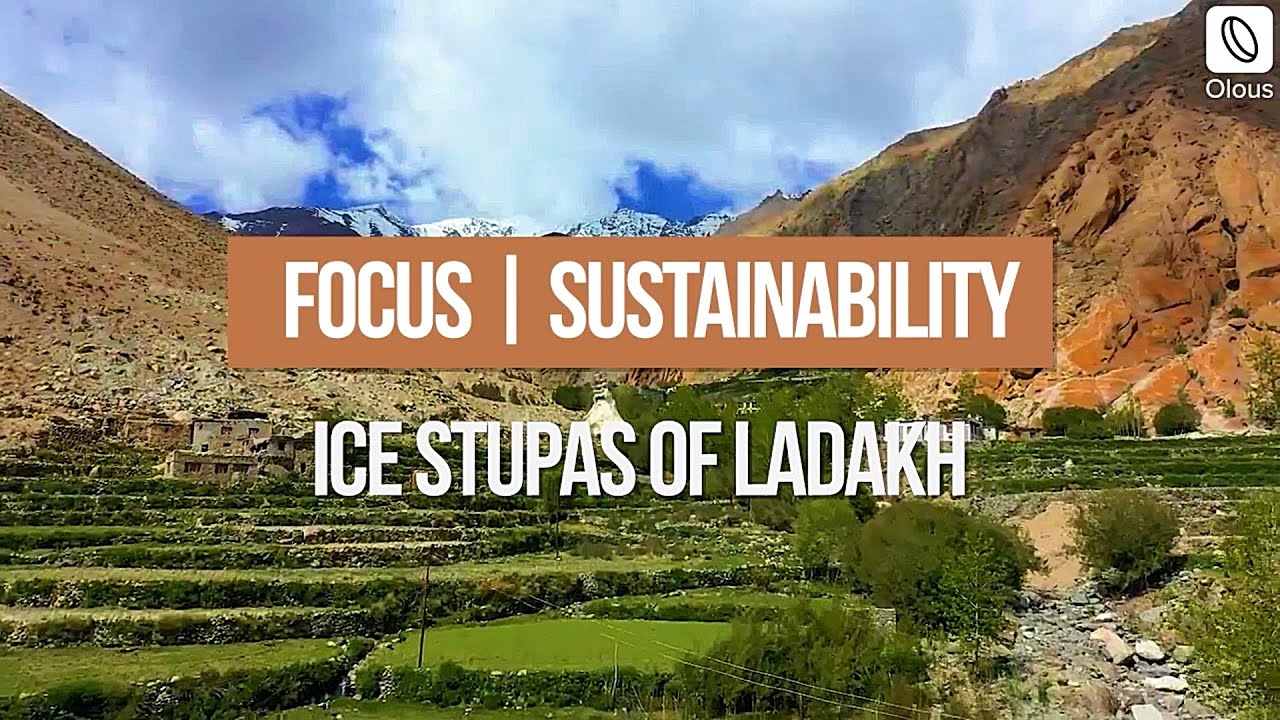 Ice Stupa Ladakh 2021 | Sonam Wangchuk Ice Stupas Video