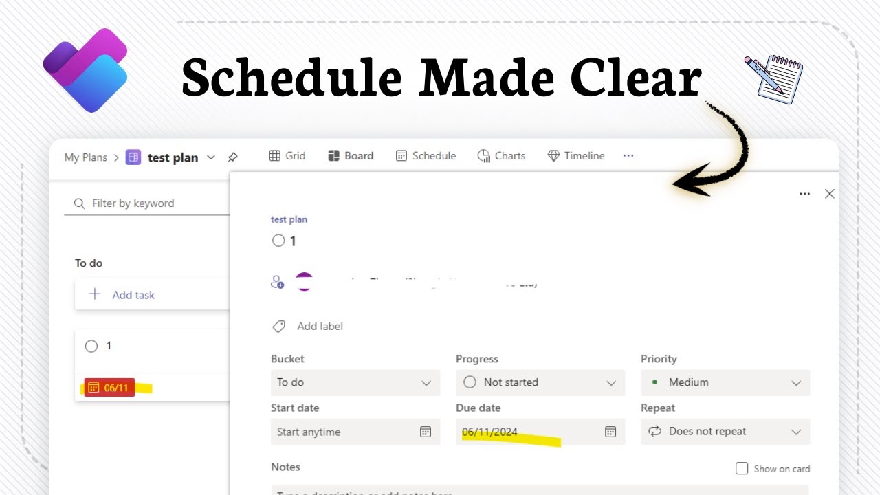 How to change time format in Microsoft Planner