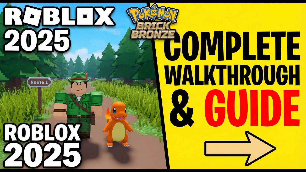 Route 1 Pokemon Brick Bronze Roblox 2025: Complete Walkthrough & Gameplay Guide