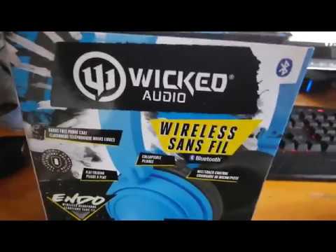 Wicked Audio Endo On Ear Bluetooth Wireless Headphones Review