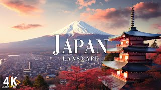 FLYING OVER JAPAN (4K UHD) I Relaxing Music Along With Beautiful Nature Videos | 4K VIDEO ULTRA HD