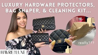 HAVRE DE LUXE *HONEST* REVIEW & FIRST IMPRESSIONS  CHANEL BASE SHAPER &  HARDWARE STICKER/PROTECTOR 