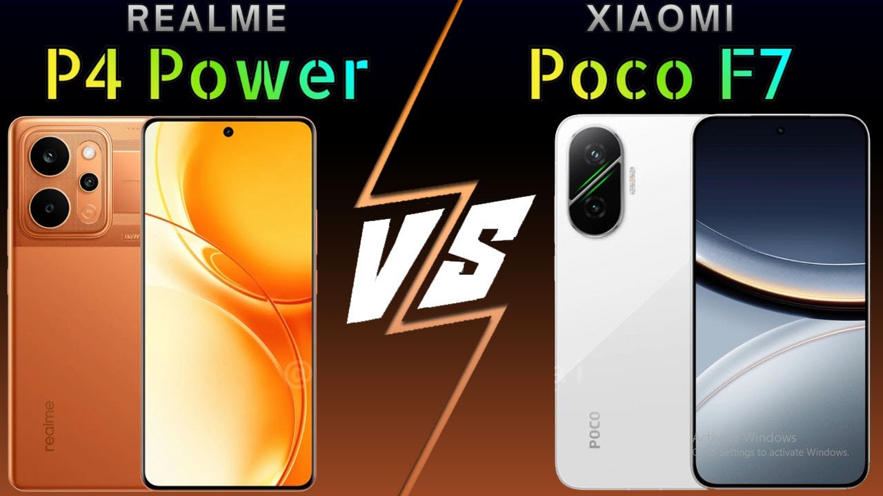 Poco P4 Realme P4 Power vs Poco F7 5G #phonecomparison - YouTube