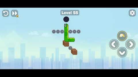 Snake Puzzle Slither to Eat Level 55 | snake puzzle level 55