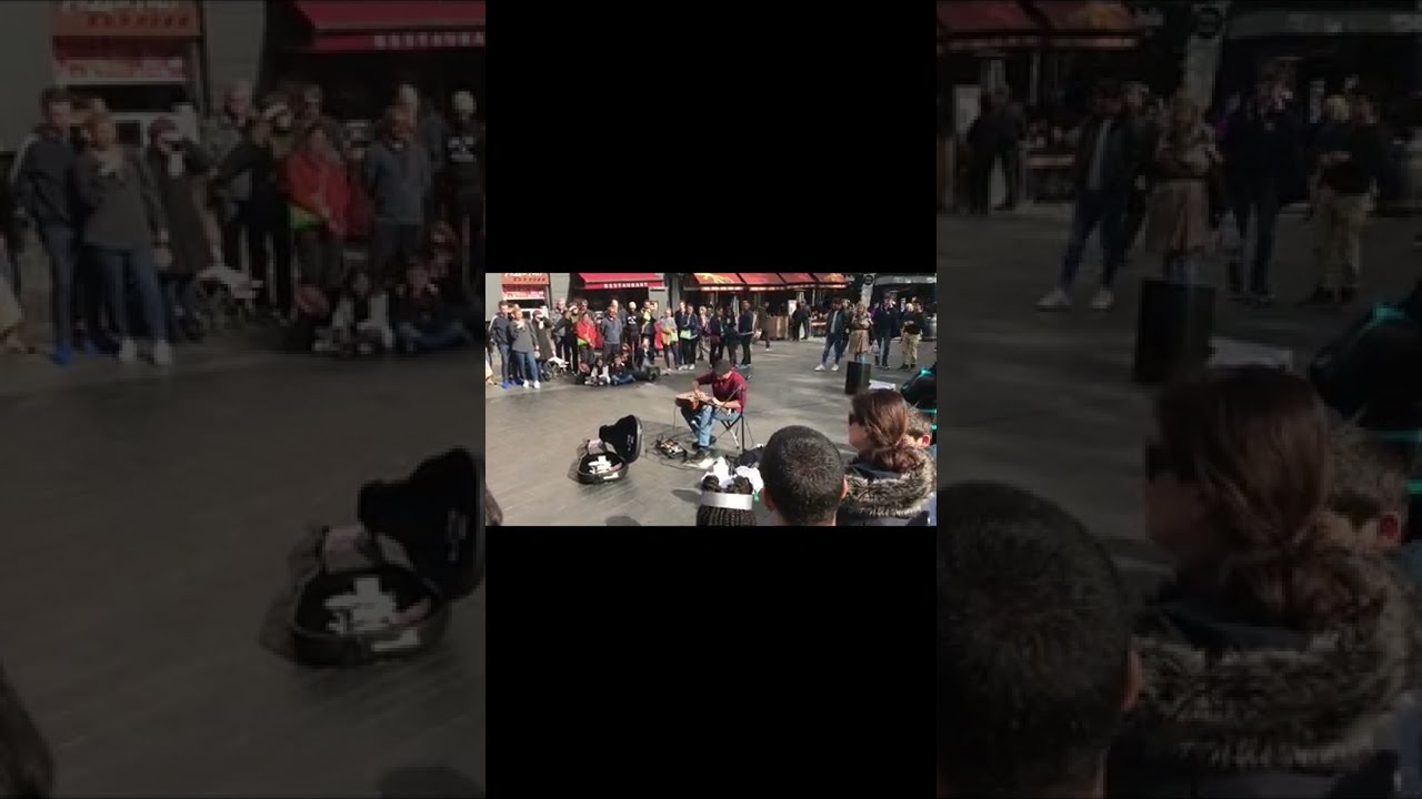 Amazing Horizontal Guitar Playing Pt1 