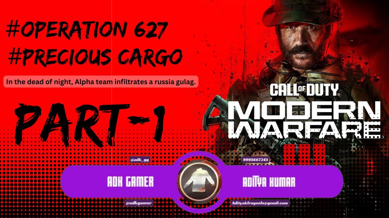 CALL OF DUTY MODERN WARFARE 3 || Gameplay Part 1 - OPERATION 627 and ...