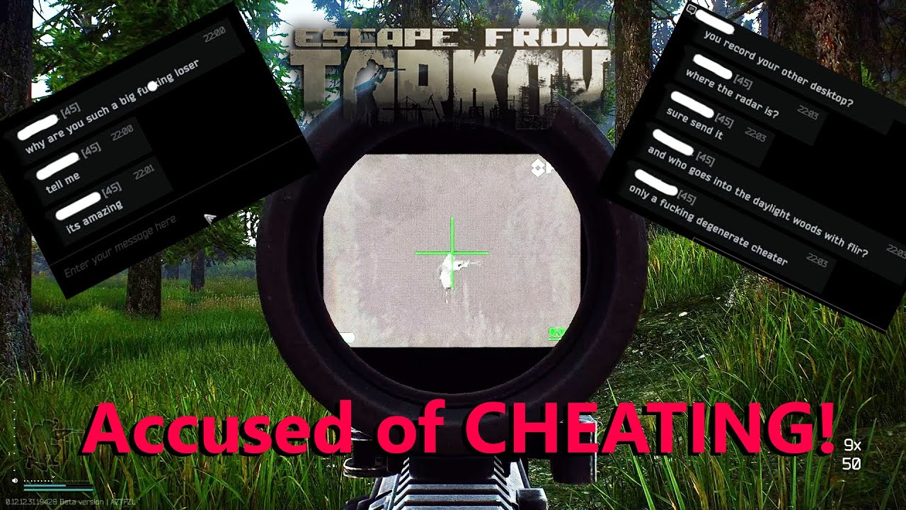 Accused of 'CHEATING' in Escape From Tarkov! YouTube