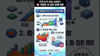 AMD CEO 리사 수 발언 분석: CPU 수요 5년 지속 전망과 대중국 AI 반도체 규제 전략#AMD #리사수 #반도체 #CPU수요 #AI반도체 #엔비디아 #빅테크 #AMD주가