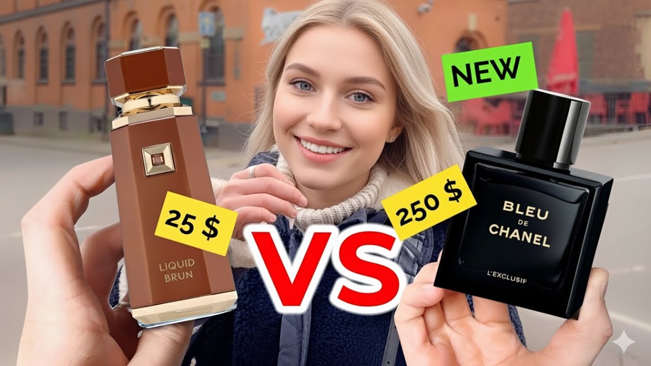 NEW Bleu de Chanel L'Exclusif vs Liquid brun French Avenue 