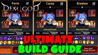 ULTIMATE SKILL BUILD GUIDE: CURSE, FARM and EROSION  //  DEMIGOD IDLE screenshot 3