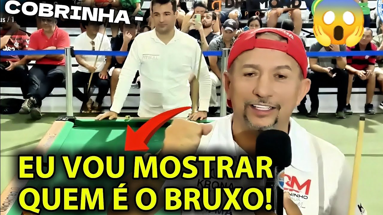 Baianinho x Cobrinha_A maior rivalidade da sinuca