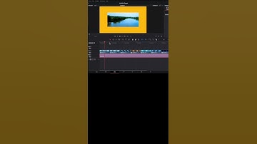How To Apply Drop Shadow Effect In DaVinci Resolve #videoediting  #shorts