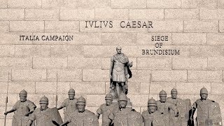 Julius Caesar: Italia campaign - Siege of Brundisium
