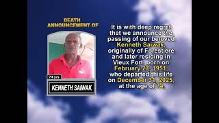 Kenneth Saiwak ~ Short Obituary