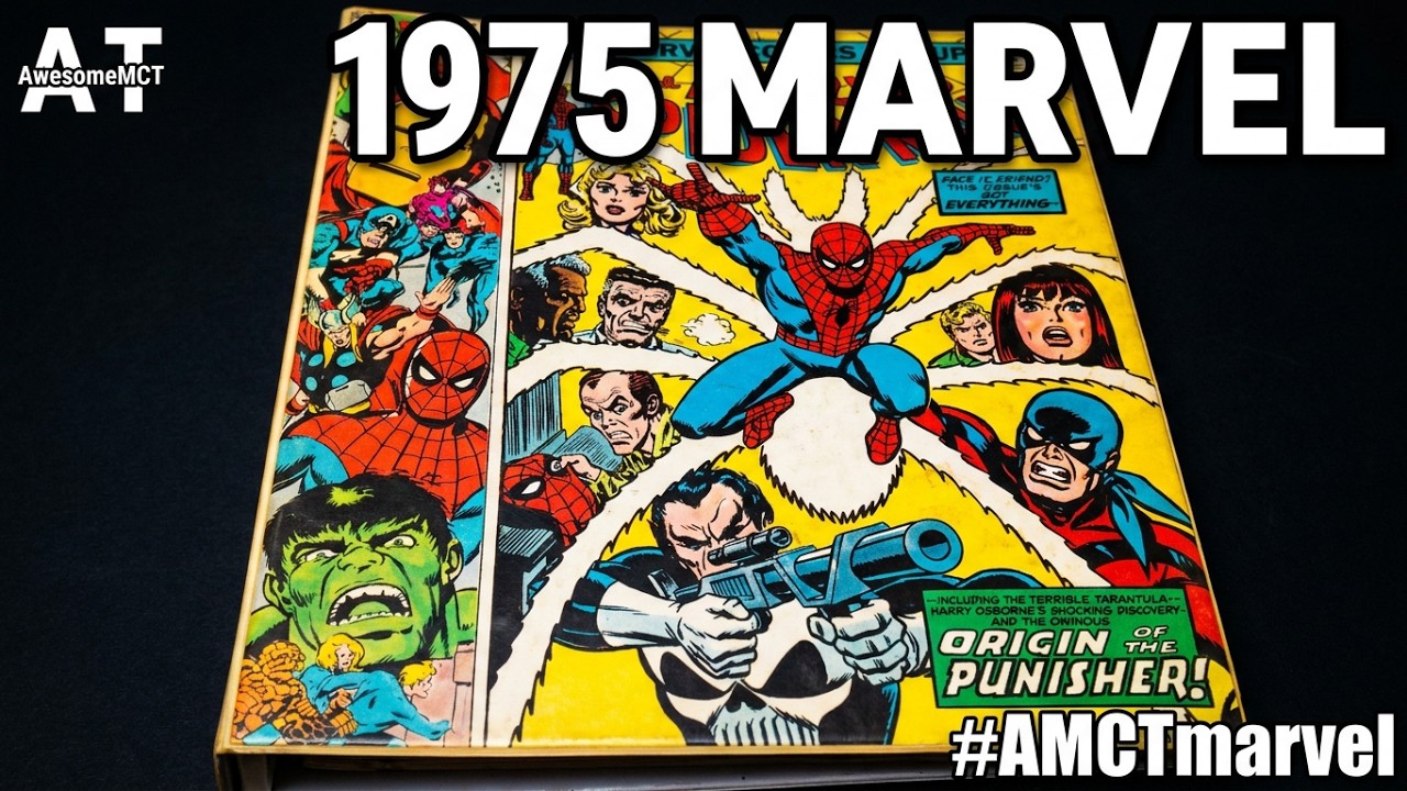 🕸🕷📒 Amazing Spider-Man Mead 3 Ring Binder Marvel Comics