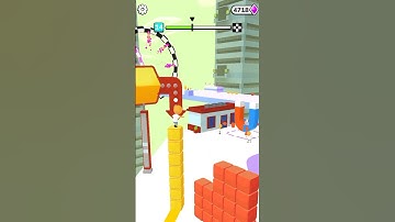 Cube surfer shorts max level 14 #shorts #tiktok #funny