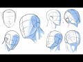 How to Draw Heads - Dividing it Into Thirds