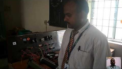 Lab video_18EEL37_Expt No8_ Voltage regulation of an alternator by EMF and MMF method_ Madhava Rao.J