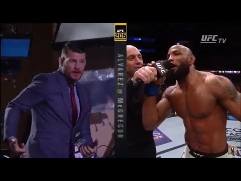 best-ufc-post-fight-octagon-callouts/moments