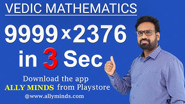 Fastest Method to Multiply Two Numbers | 3 Sec Multiplication Trick | Vedic Maths Tricks