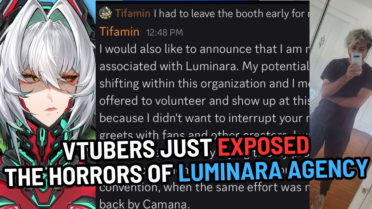 The Luminara VTuber Agency just collapsed | The full story of the betrayal of Zentreya & FlorkOfCows