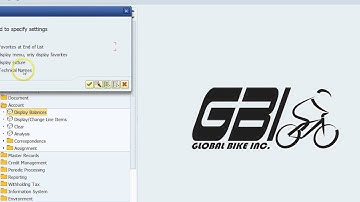 SAP navigation exercise 01 part 2