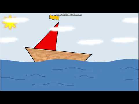Rowing boat Animation