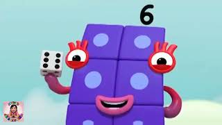 Numberblocks Counting 1 To 6 Lets Sing And Play Dice With Six
