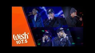 Gloc-9, Shanti Dope, Al James, Loonie and Ron Henley's Hip-hop Performance LIVE on Wish 107.5