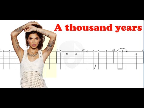 A thousand years (Guitar) - Christina Perri
