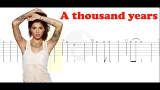A thousand years Easy Solo