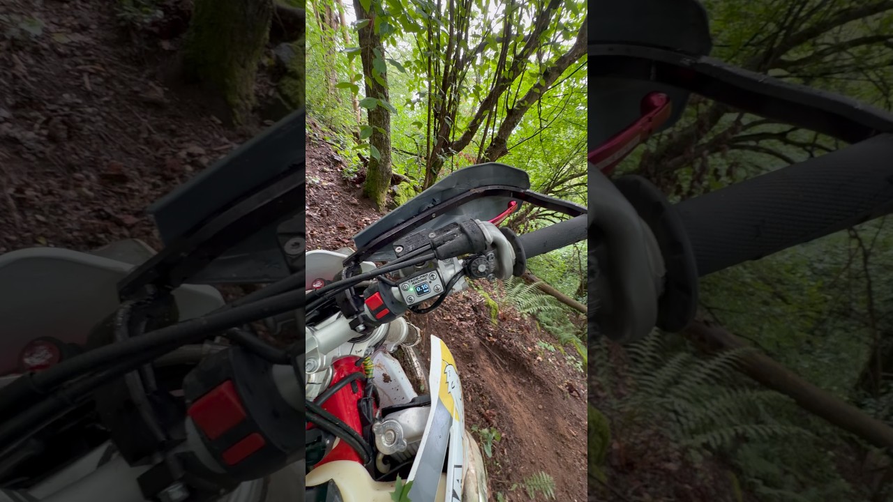 Close call 😥 today! #hardenduro #dirtbikes #closecall